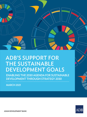 cover image of ADB's Support for the Sustainable Development Goals